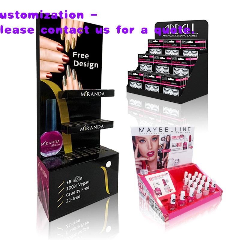 Beauty Makeup Stores - Espositore Personalizzato in Cartone per Cosmetici,