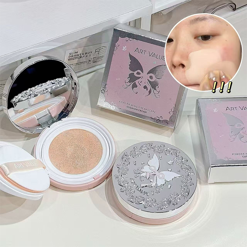 Beauty Makeup Foundation - QIBEST Crema Idratante Air Cushion, Fondotinta