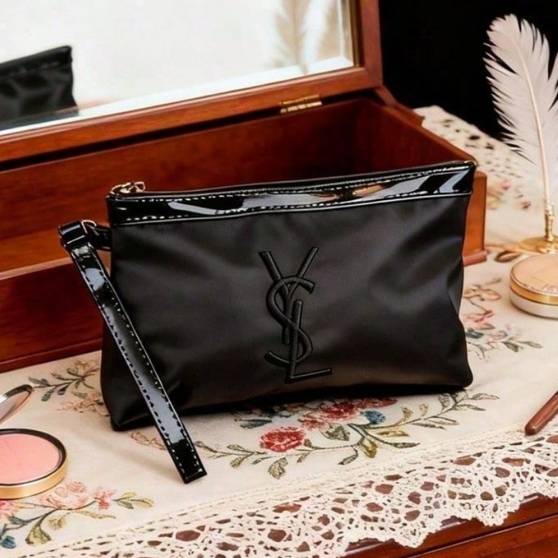 Ysl Beauty Makeup - Borsa Cosmetica Classica YSL per Donne,