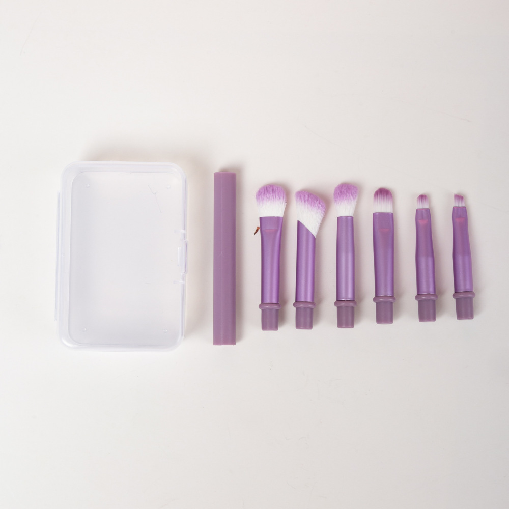 Beauty Works Makeup - Set di Pennelli da Trucco Compatti,