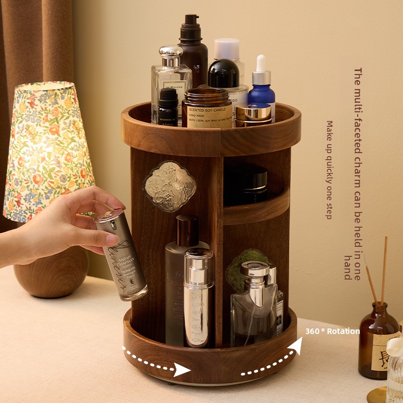 Organizzatore per trucco rotan - Beauty Makeup Table recensione e prezzo