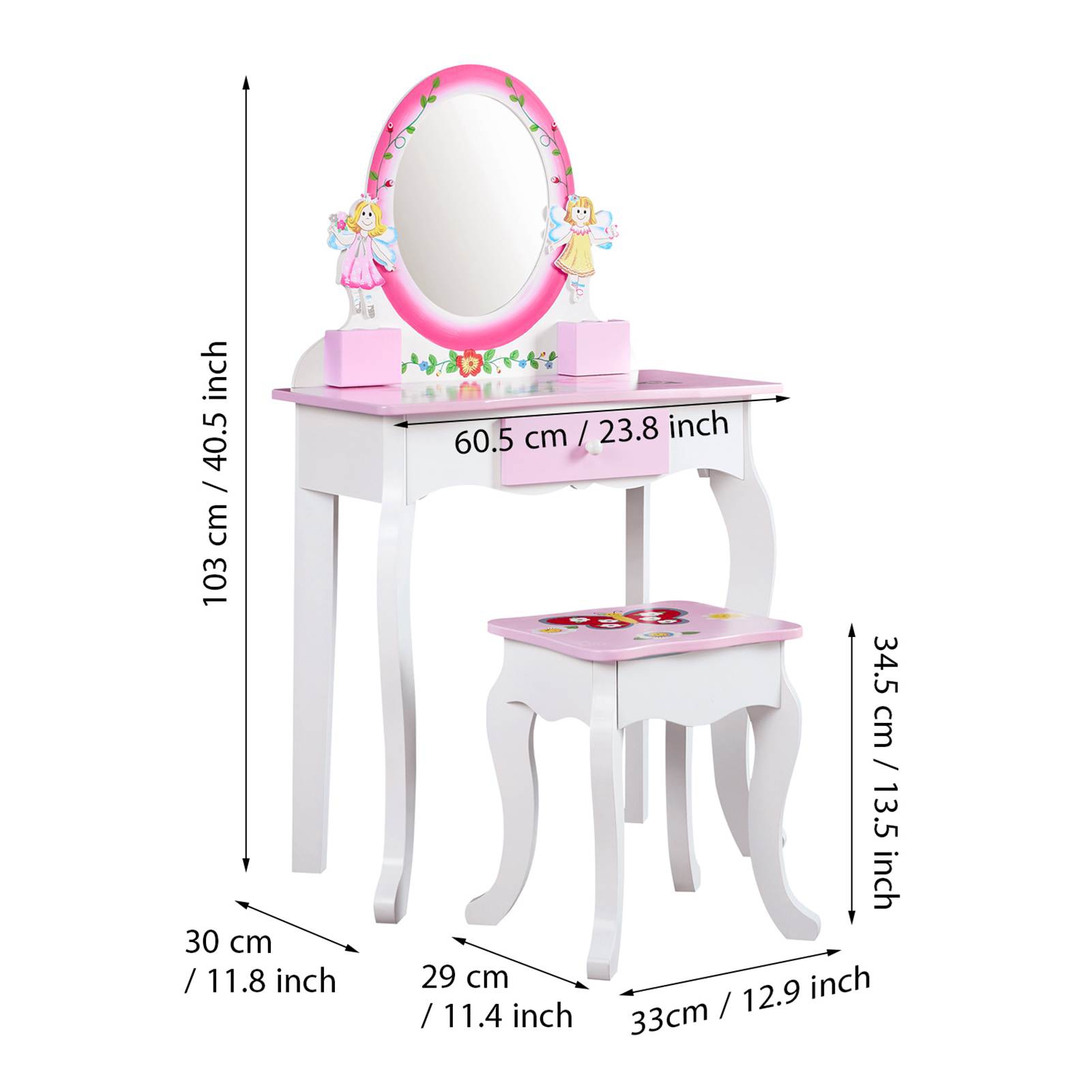 Set Toeletta per Bambini con S - Beauty Makeup Table recensione e prezzo