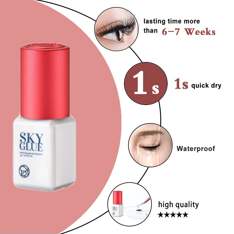 5 bottiglie Sky Glue S Plus 1s - Makeup Plus Beauty recensione e prezzo